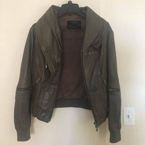 All Saints Leather Jacket